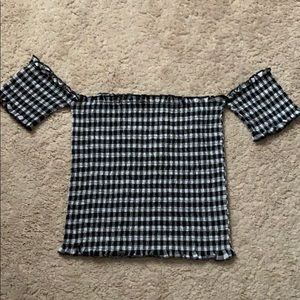 Gingham Crop Top